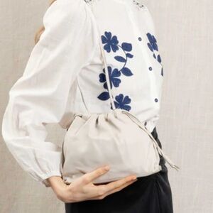 Soeur Grey Suzette Drawstring Bag